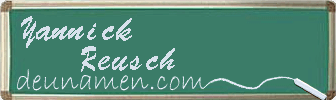 Yannick Reusch Visitenkarte
